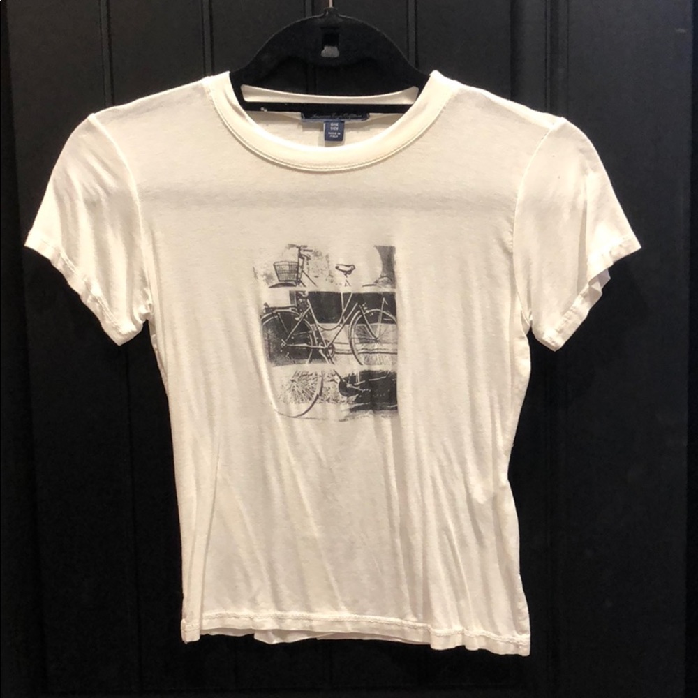 White crop top